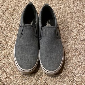Vans youth size 7 slip on shoes